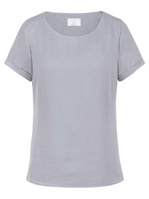 Chiffonbluse Kurzarm