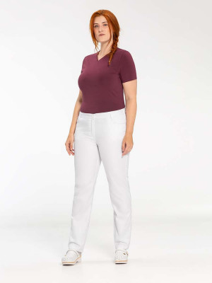 Pflegerhosen Damen in Weiß