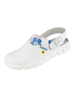 Weiße Berufsclogs Abeba