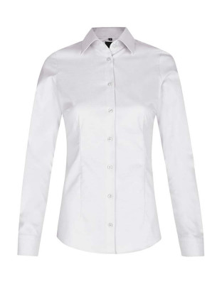 Daniel Hechter Damen Bluse Weiß