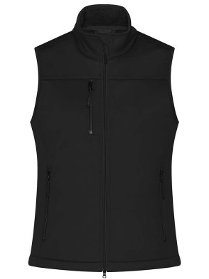 Softshellweste Damen Schwarz