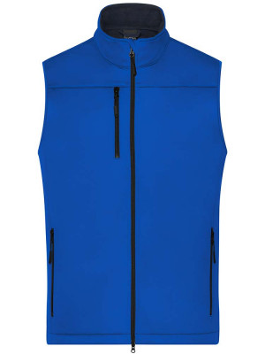 Softshell Weste Herren Blau