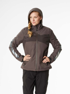 Winter Arbeitsjacken Damen Dunkelgrau