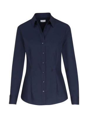 Seidensticker Damen Bluse Dunkelblau