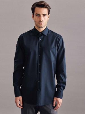 Seidensticker Hemd Herren Dunkelblau
