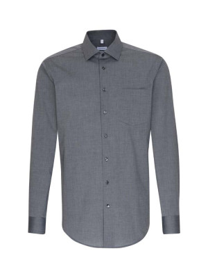 Seidensticker Hemd Grau