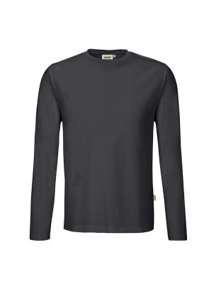 Herren Longsleeve Dunkelgrau