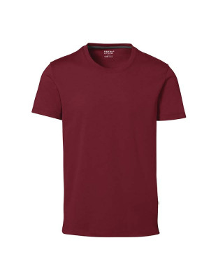 T-Shirt Herren Weinrot