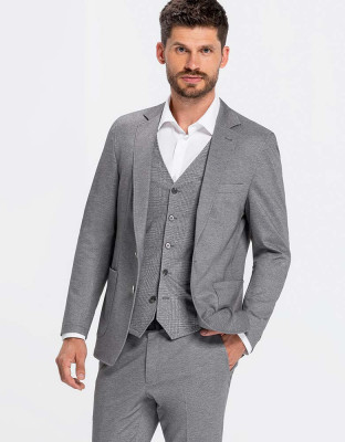 Herren Jerseysakko Modern Regular fit