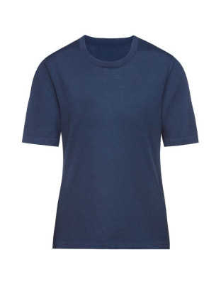 Strickshirt Damen in Blau
