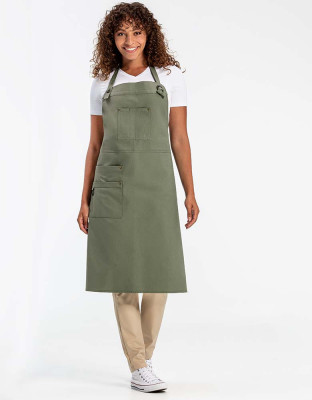 Latzschürze Grün