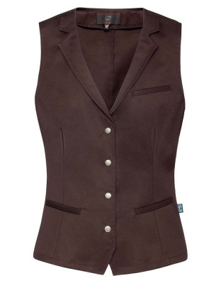 Damen Serviceweste Braun