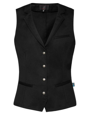 Damen Servicewesten Schwarz