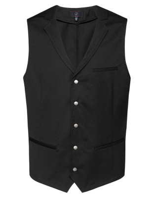 Herren Servicewesten Schwarz