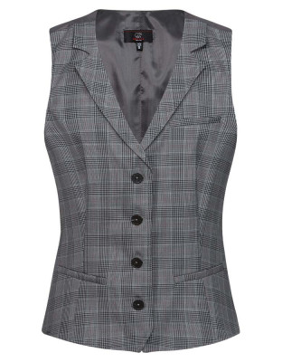 Karierte Damen Weste