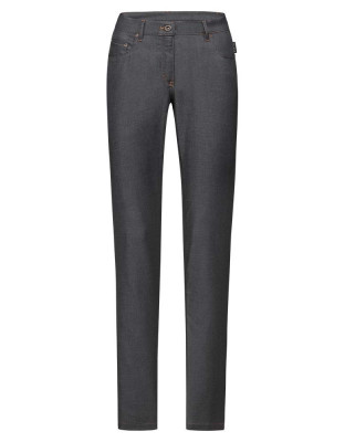 Jeans Kochhose Damen Grau