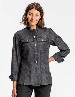 Kochjacke Jeans Damen