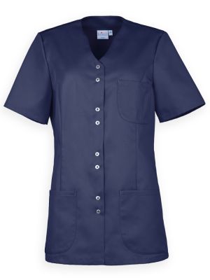 Damen Kasack mit Zierknöpfen