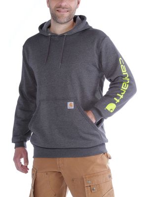 Carhartt Hoodie mit Logo Herren Dunkelgrau