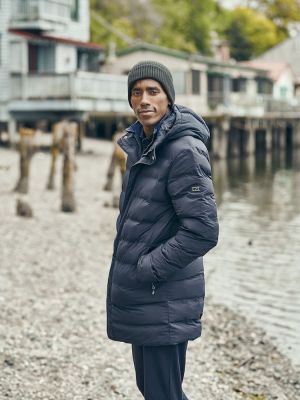 Winterjacke Herren lang