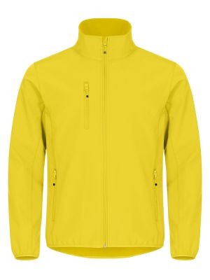 Herren Softshell Jacke Gelb