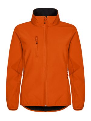 Damen Softshell Jacke Orange