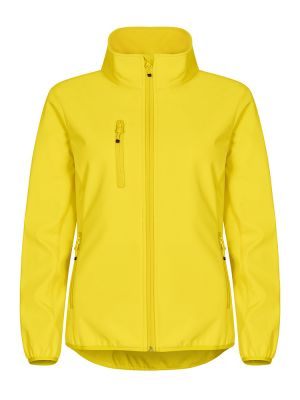 Damen Softshell Jacke Gelb