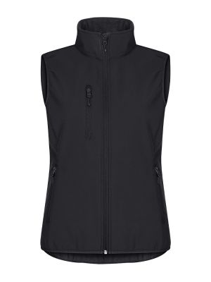 Damen Classic Weste Schwarz