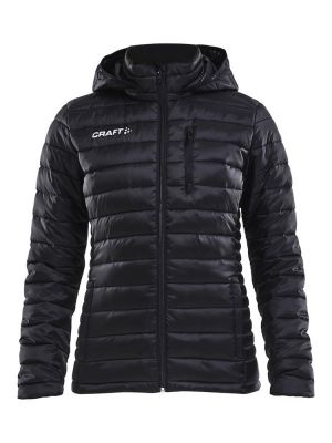 Sport Steppjacke Damen Schwarz