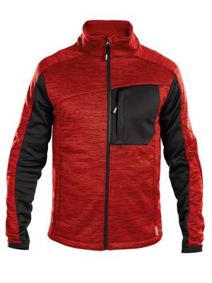 Arbeits Fleecejacke Rot