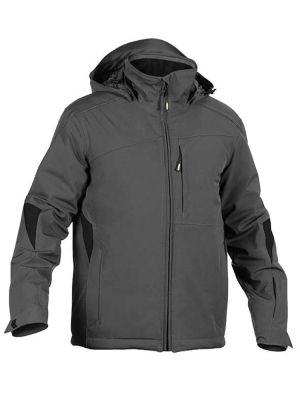 Graue Arbeits Winterjacke Herren
