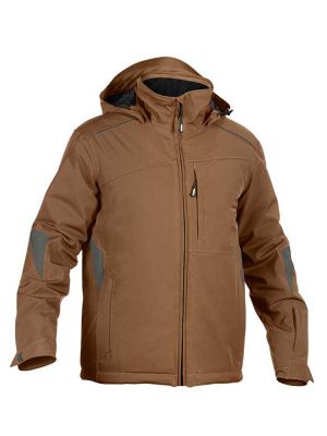 Braune Arbeits Winterjacke Herren