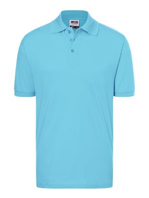 Polohemd Herren in Hellblau