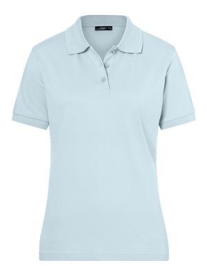 Polohemd Damen in Hellblau