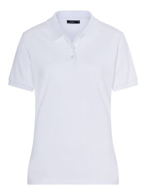 Polohemd Damen Weiß