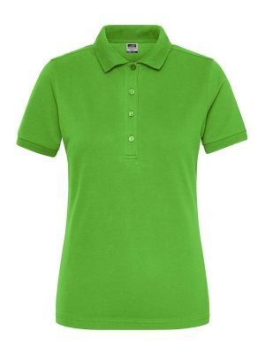 Damen Work BIO Stretch Poloshirt Solid