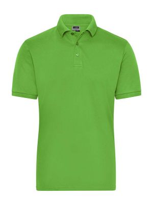 Stretch Polo Hellgrün