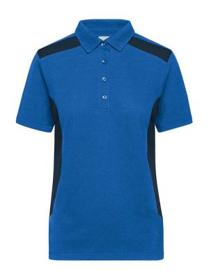 Arbeits Poloshirt Damen Blau
