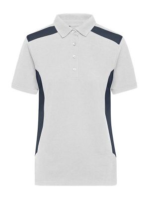 Arbeits Poloshirt Damen Weiß
