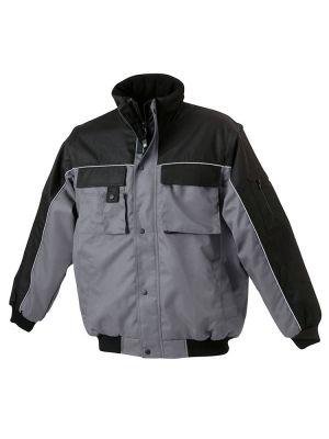 Warme Arbeitsjacke Grau