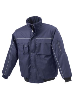 Warme Arbeitsjacke Dunkelblau