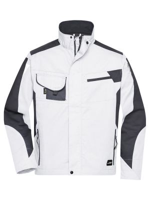 Arbeitsjacke Weiß
