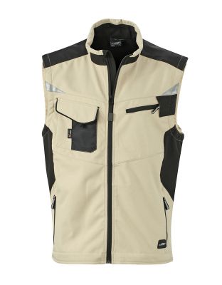 Winter Arbeitsweste in Beige
