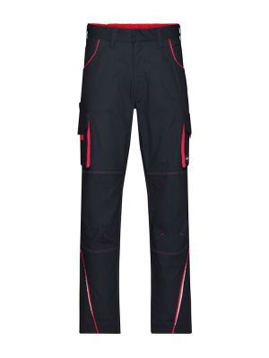 Arbeitshose Grau/Rot