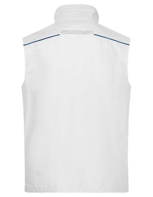 Leichte Arbeitsweste in Weiß