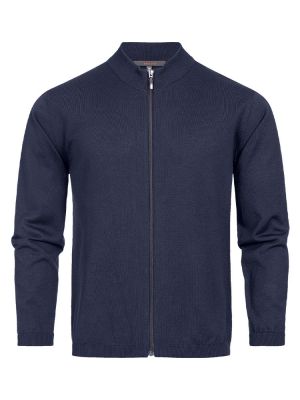 Herren-Strickjacke in Dunkelblau