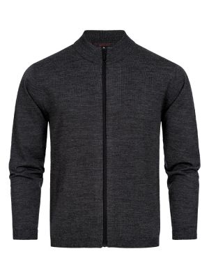 Herren Strickjacke in Grau