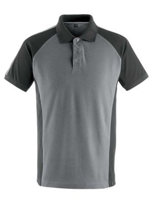 Modernes Mascot Poloshirt in Grau