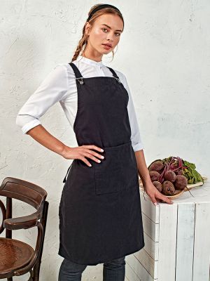 Latzschürzen Barkeeper Schwarz